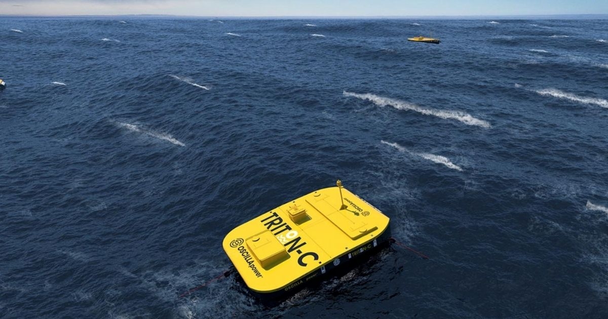 Oscilla Power Selected for $1.8 Million Grant from DOE to Scale-up its Wave Energy System
