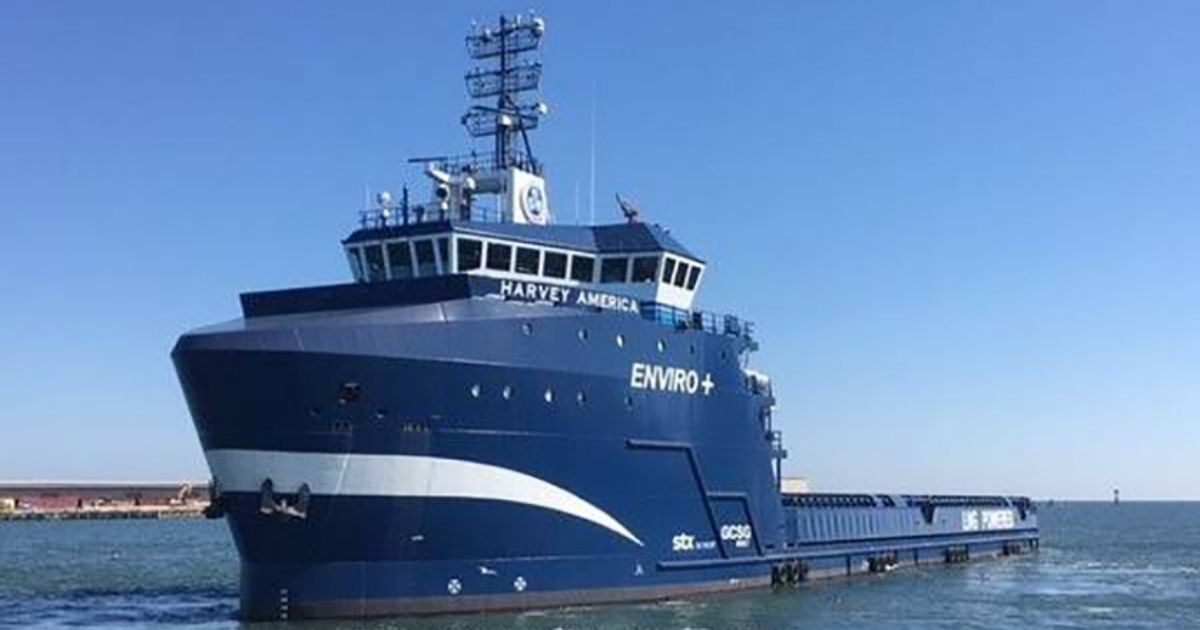 Harvey Gulf Begins Operation of Zero-Emission PSV