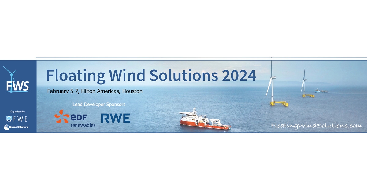 EDF Renewables Joins as Lead Developer Sponsor for Floating Wind Solutions 2024