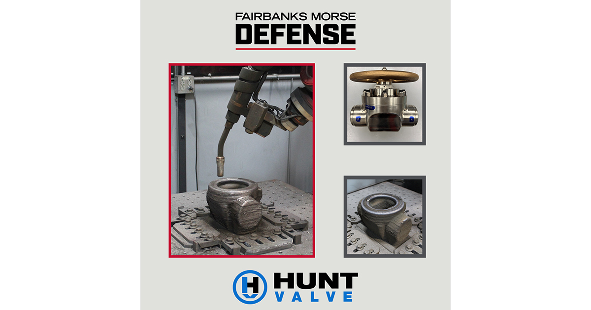 Hunt Valve to Produce First 3D Printed Valve Assembly for US Navy Submarines