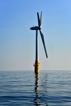 floating turbine off Japans Southern-most island