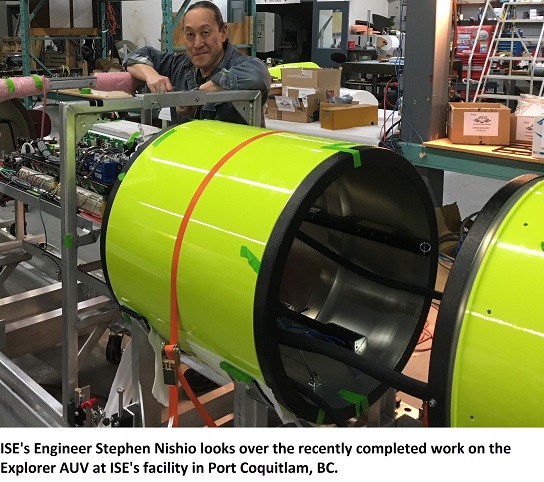 2Engineer With Advanced Explorer AUV From ISE 3