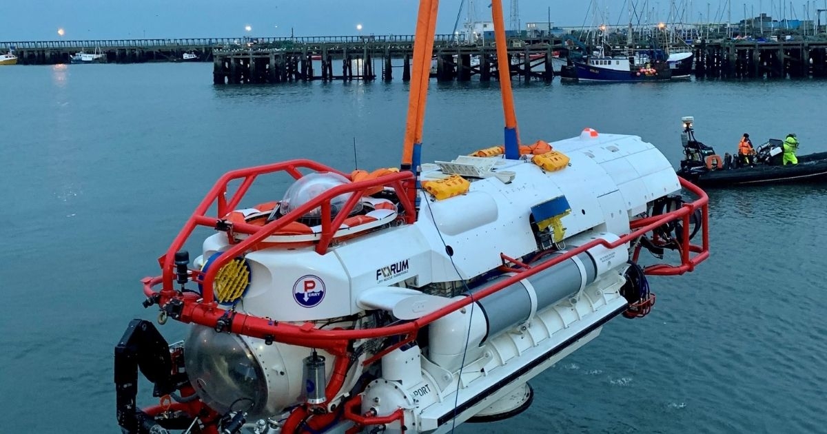 Forum Manufactures Technologically Advanced Submarine Rescue Vehicle