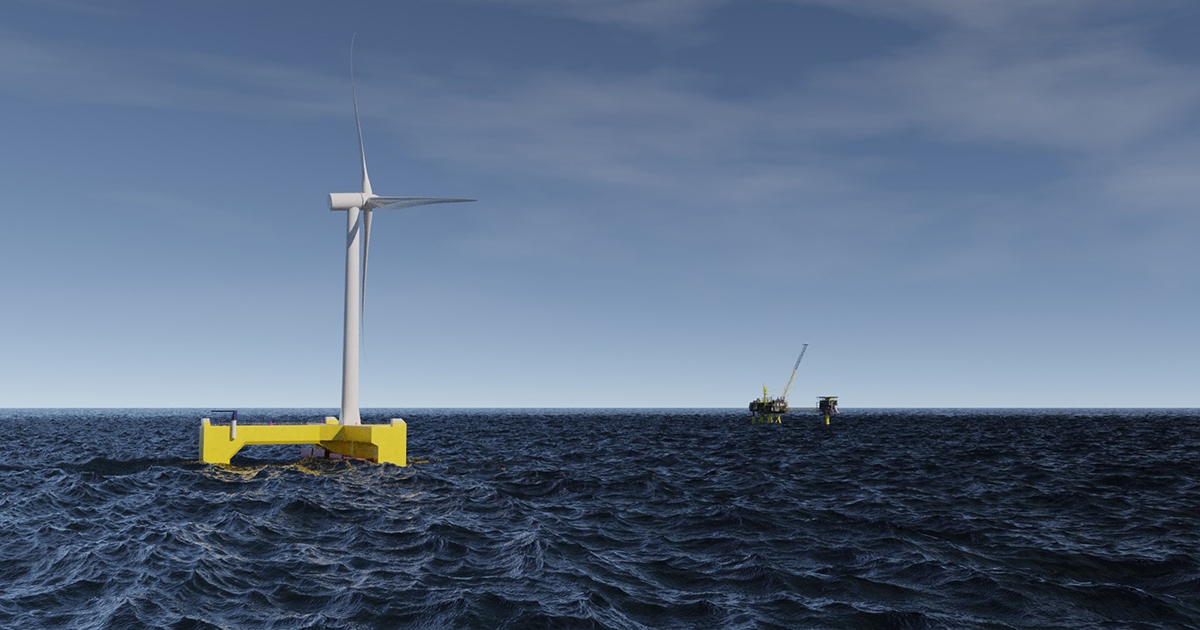 Oil & Gas Can Be Much Greener with Floating Wind