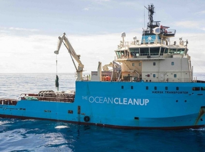 A.P. Moller- Maersk and The Ocean Cleanup Extend Relationship