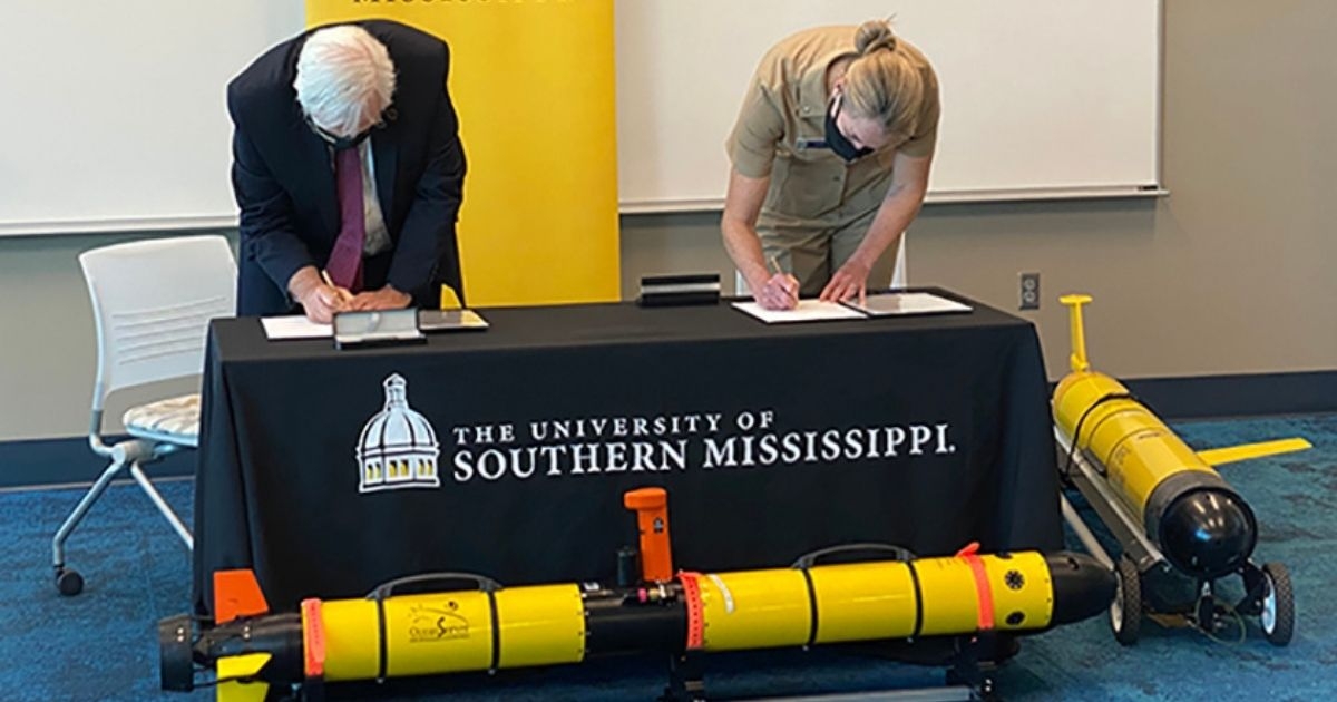 NOAA Partners with University of Southern Mississippi on Uncrewed Systems