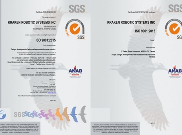 Kraken Achieves ISO 9001:2015 Certification for Quality Management System