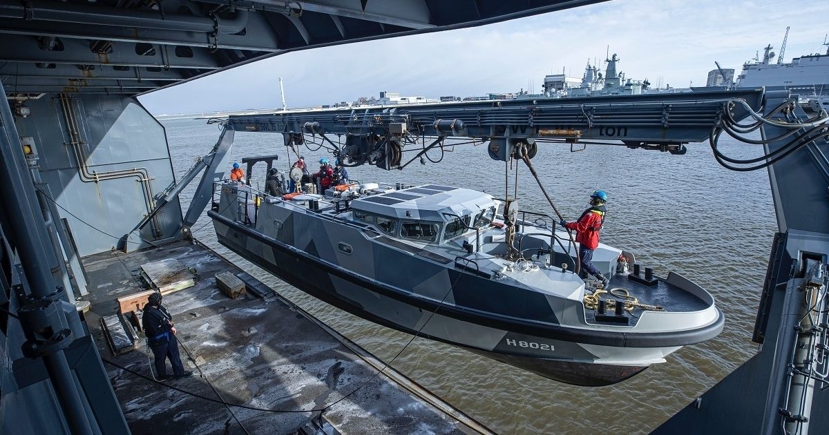 Expeditionary Survey Boat Hydrograaf Named at Damen Shipyards Den Helder