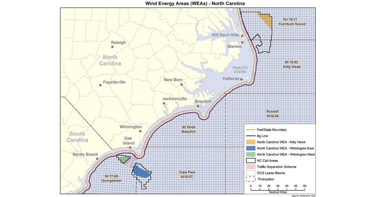 North Carolina Could be a Potential Industry Hub for Offshore Wind Energy Activity