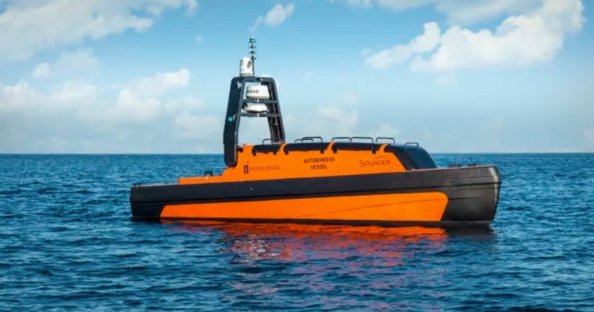 Kongsberg to Supply Four Autonomous Vessels for Marine Research