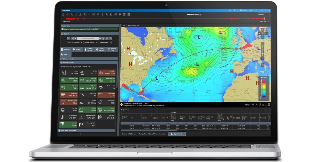 OneOcean Announces the Next-Generation of Its Voyage Planning Platform