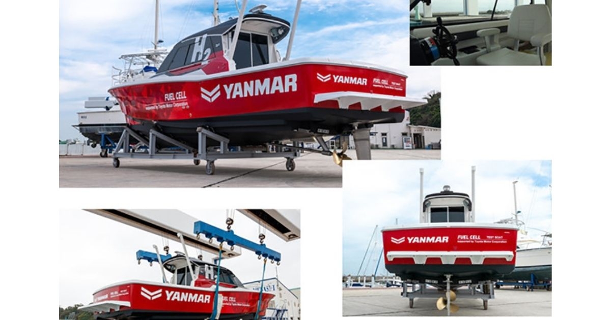 Yanmar Conducts Field Demonstration Test for Maritime Hydrogen Fuel Cell System