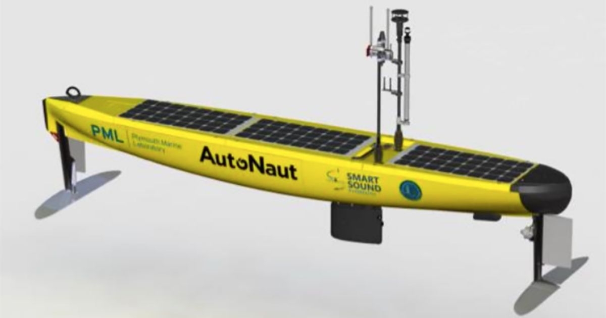 AutoNaut Uncrewed Surface Vehicle Selected by Plymouth Marine Laboratory