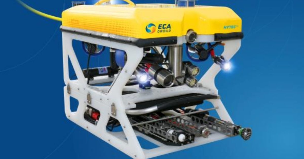 ECA GROUP Delivers ROV for UWILD Offshore Underwater Works in Argentina
