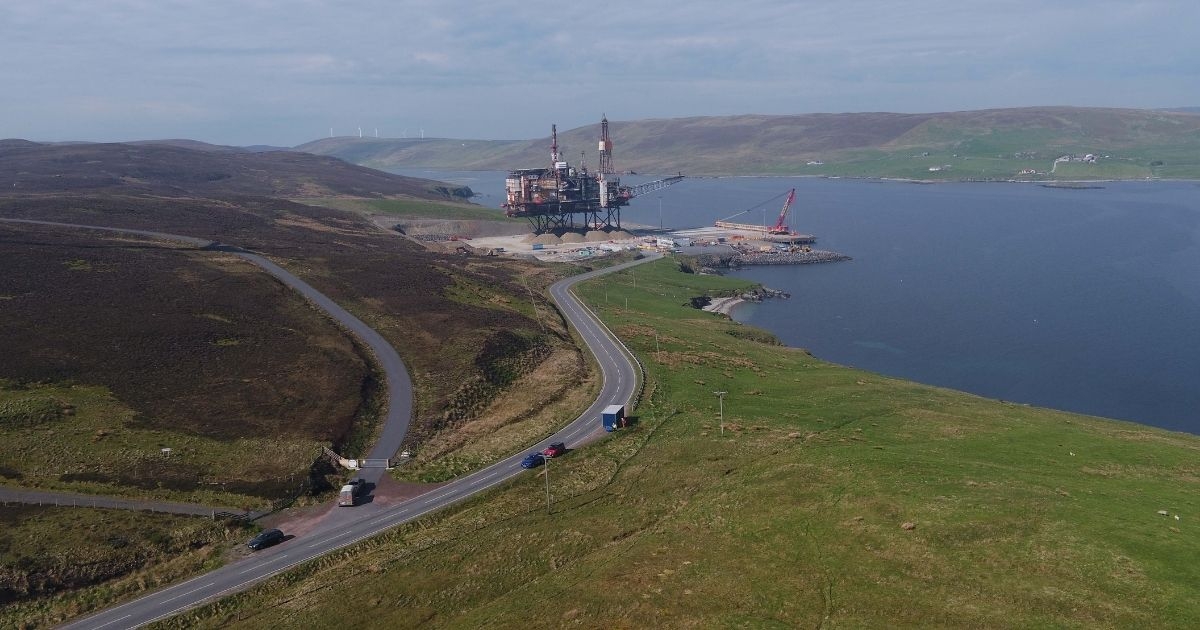 Decommissioning Facility in Shetland Using Explosives for the Ninian North Platform