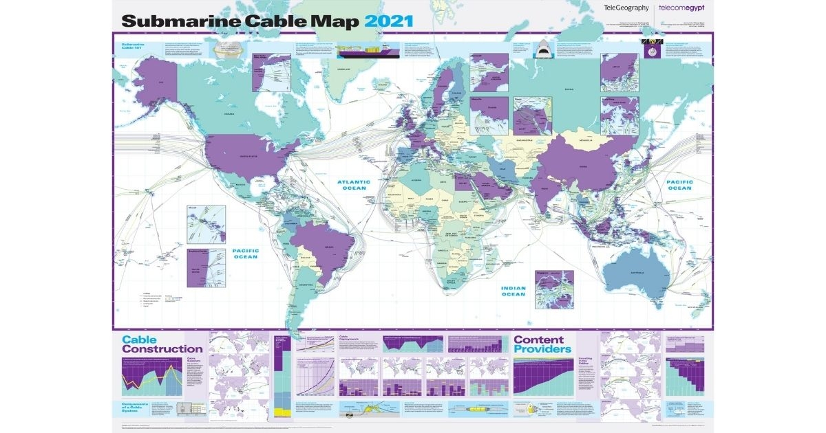New Submarine Cable Map Visualizes More Than $8 Billion in New Investments