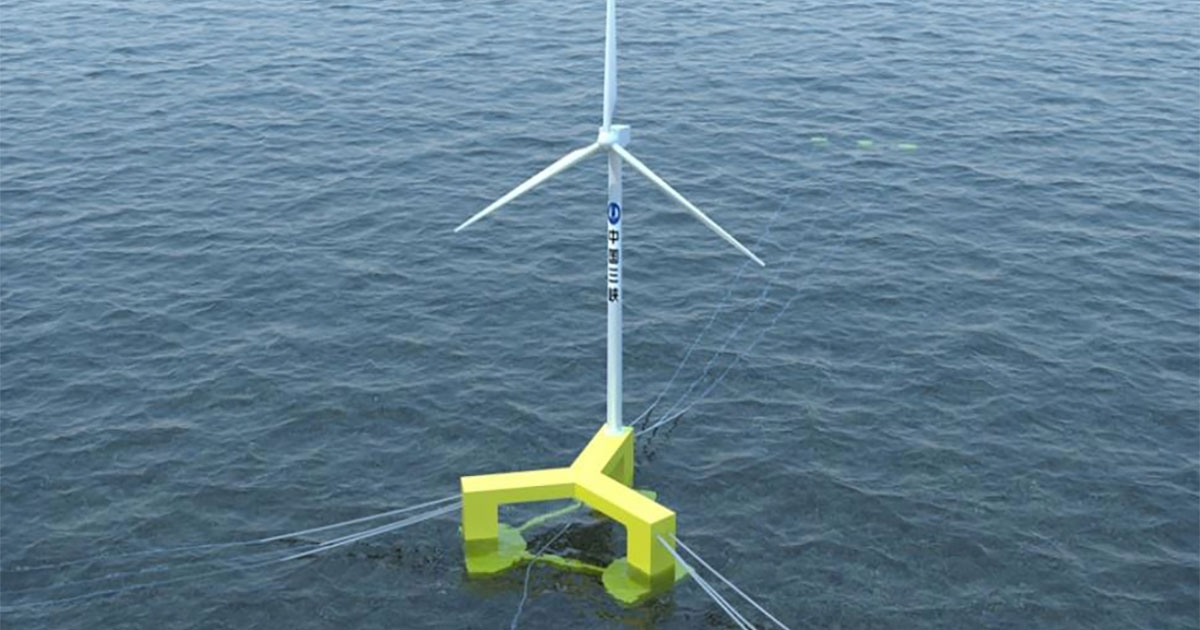 Wison Delivers China's First Floating Wind Platform