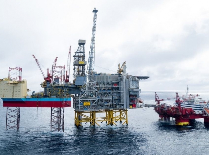 Martin Linge Oil & Gas Field in the North Sea Comes on Stream