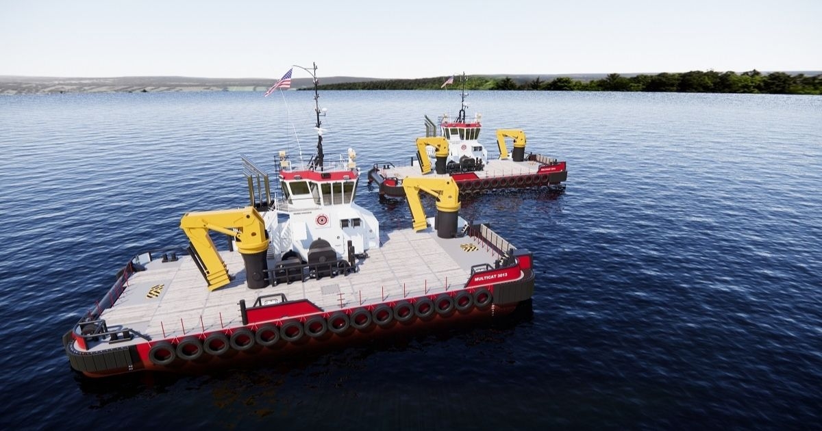 Damen & Conrad Shipyard to Build First US Multi Cats for Great Lakes Dredge & Dock