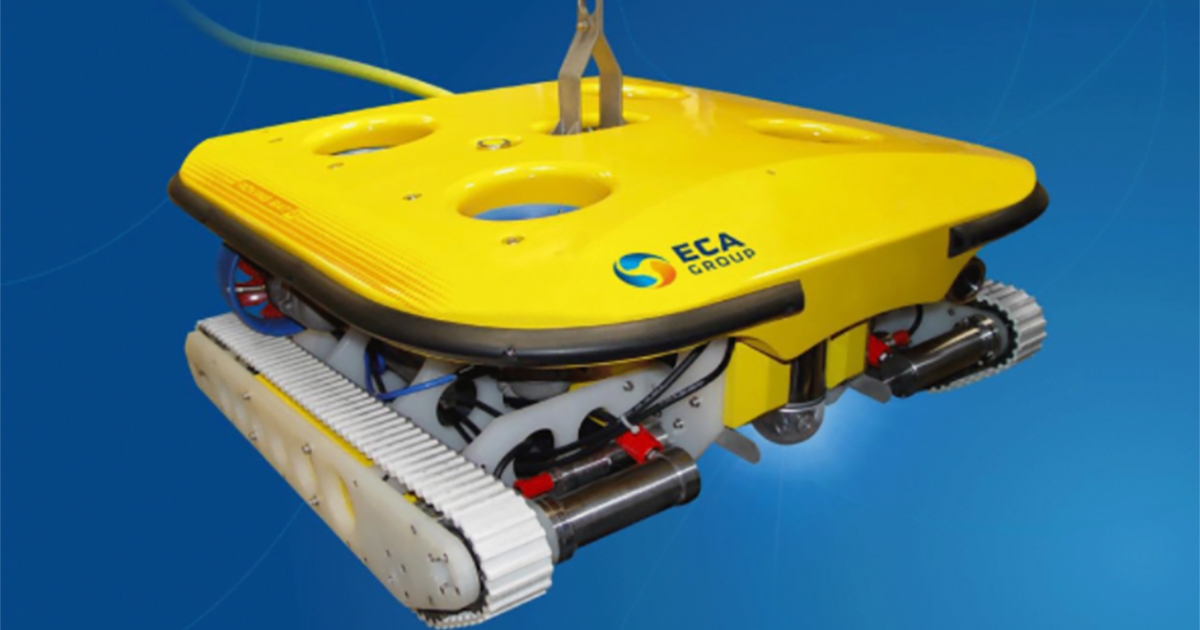ECA GROUP Modernizes Its Hybrid ROV for Inspection and Maintenance of Offshore Wind Turbines