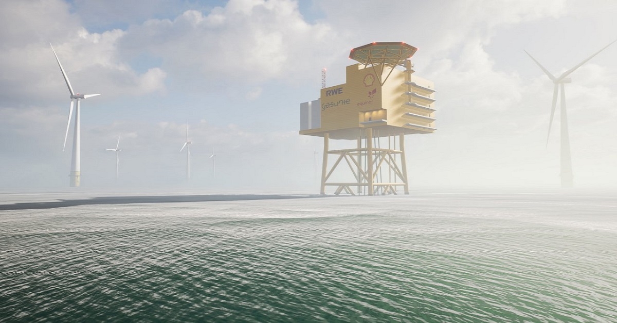 Vision for First Large-Scale Offshore Hydrogen Park in the German North Sea