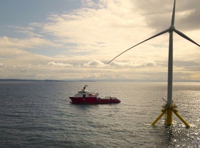 BOURBON Reveals Exclusive Video of the TetraSpar Demonstrator Floating Wind Turbine Installation