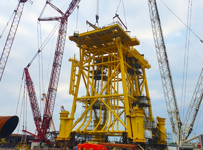 SLPE-Designed Hollandse Kust (Noord) OSS Substructure Enters Final Stages of Fabrication