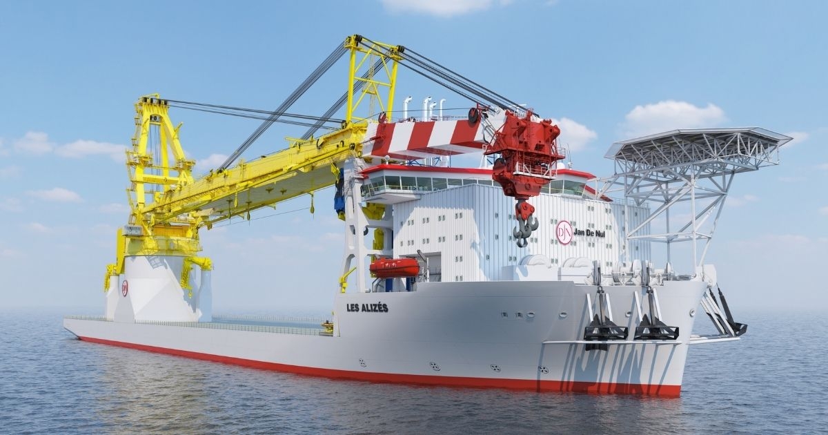 Jan De Nul Contracts Castor Marine to Connect Entire Fleet