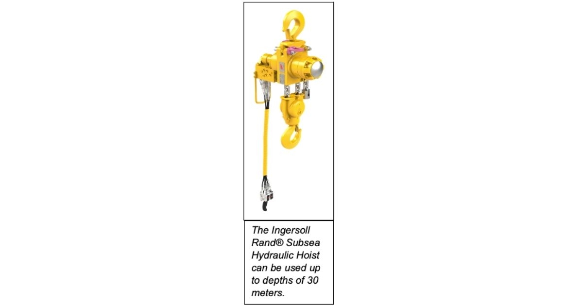 Ingersoll Rand Introduces New Subsea Hydraulic Hoist
