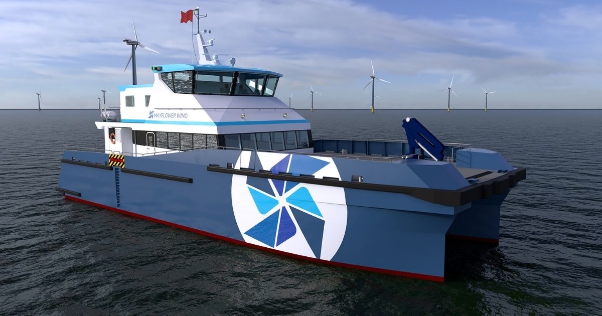 Gladding-Hearn to Develop Hybrid Offshore Wind Crew Transfer Vessel for Mayflower Wind