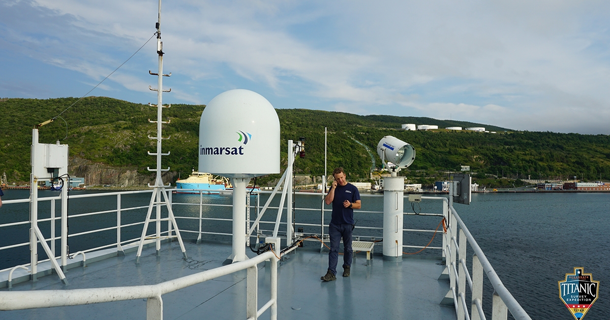 OceanGate’s 2021 Titanic Survey Expedition Connected by Inmarsat Satellite Communications
