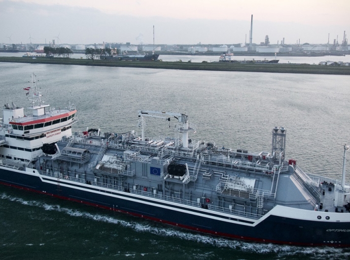 Estonia’s Elenger Takes Delivery of First Damen LGC 6000 LNG Bunkering Vessel
