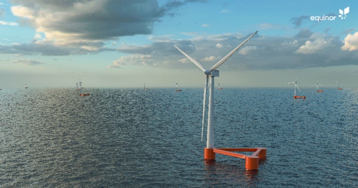 Equinor Plans to Launch GW-size Floating Wind Concept in Scotland