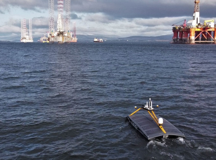 Robotic Boat Completes First Uncrewed Survey of Fish Populations Around Offshore Oil Platforms