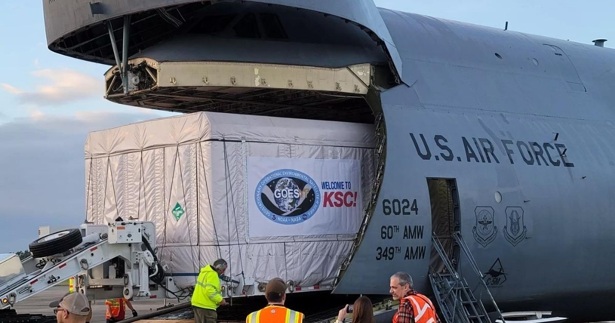 NOAA’s GOES-T Satellite Arrives in Florida Ahead of 2022 Launch