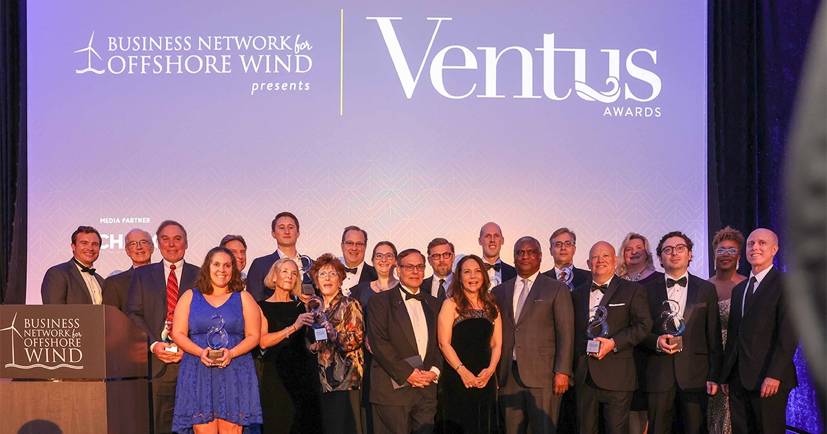 Ten Winners Named at Offshore Wind Industry’s Ventus Gala