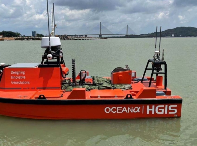 HGIS Wraps Up First USV Survey for Shell in Brunei