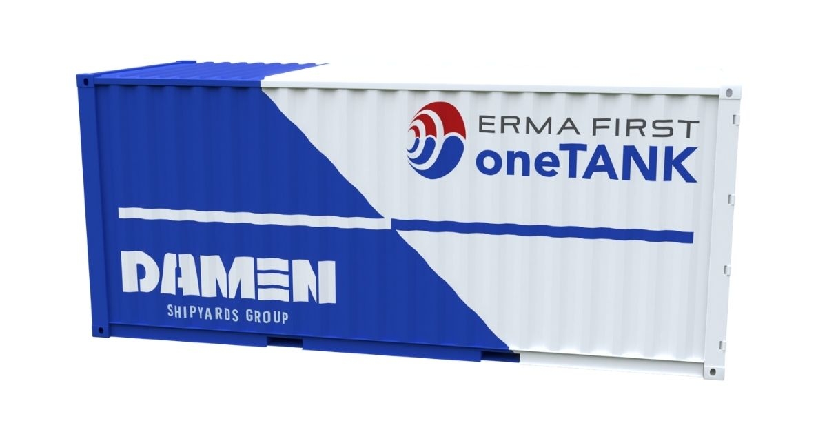 Damen Signs Up Erma First to Supply World’s Smallest BWT System