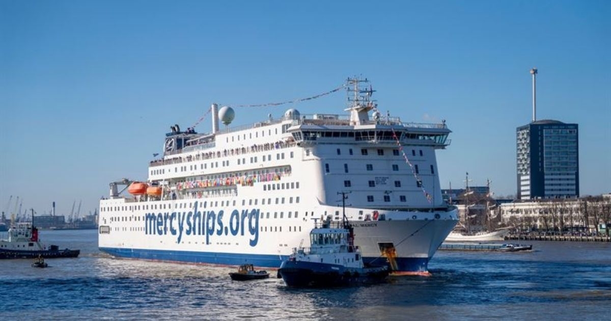 Stena RoRo Completes World Largest Hospital Ship, Global Mercy
