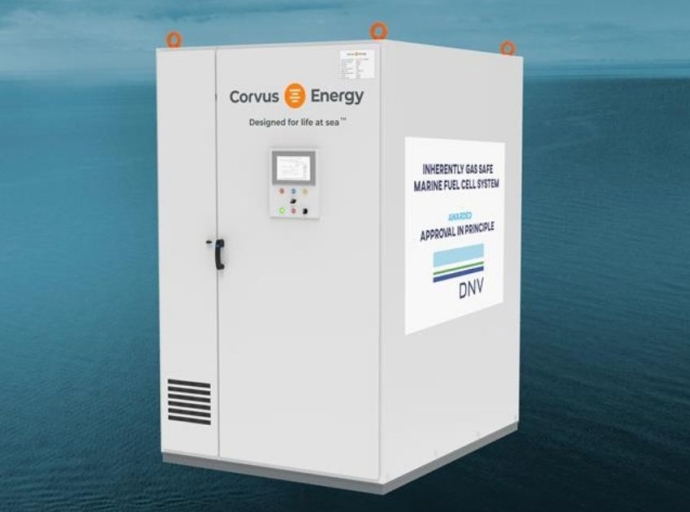 Corvus Energy Marine Fuel Cell System Gets Approval in Principle from DNV