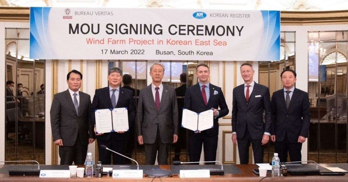 Bureau Veritas Marine & Offshore and Korean Register Sign MoU