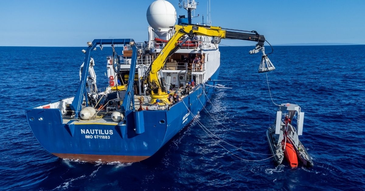 NOAA's Ocean Exploration Cooperative Institute Takes Delivery of DriX Uncrewed Surface Vehicle