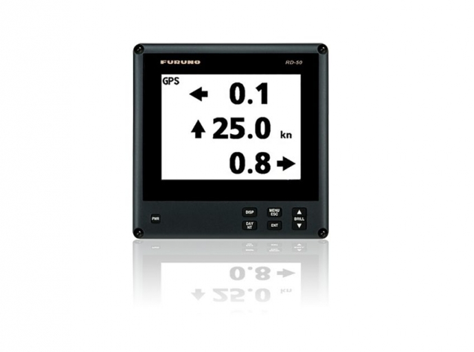 Furuno's RD50 Remote Data Display Now Features 3-Axis Speed