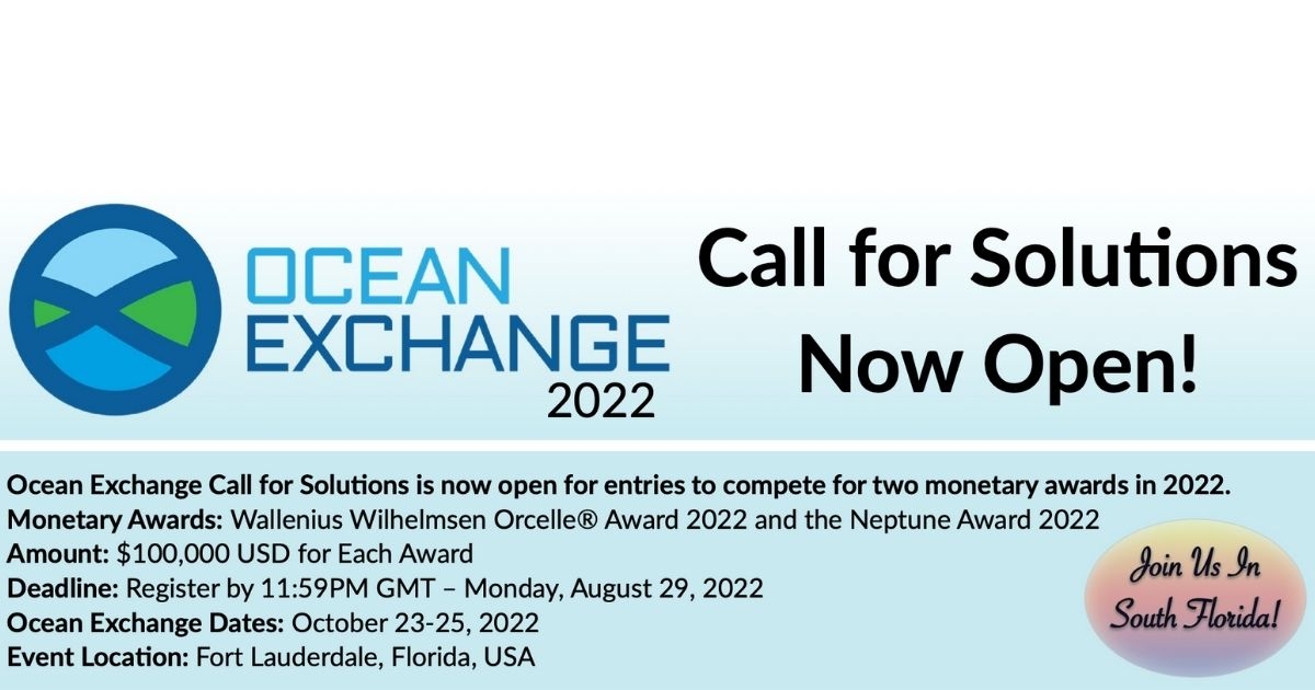 Ocean Exchange Announces 2022 Call for Solutions