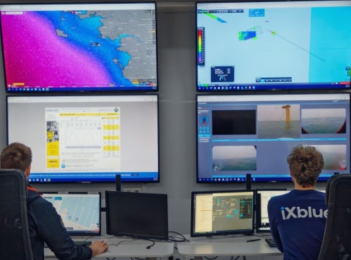 iXblue Completes Remotely Operated Survey of Saint Nazaire Offshore Wind Farm with DriX USV