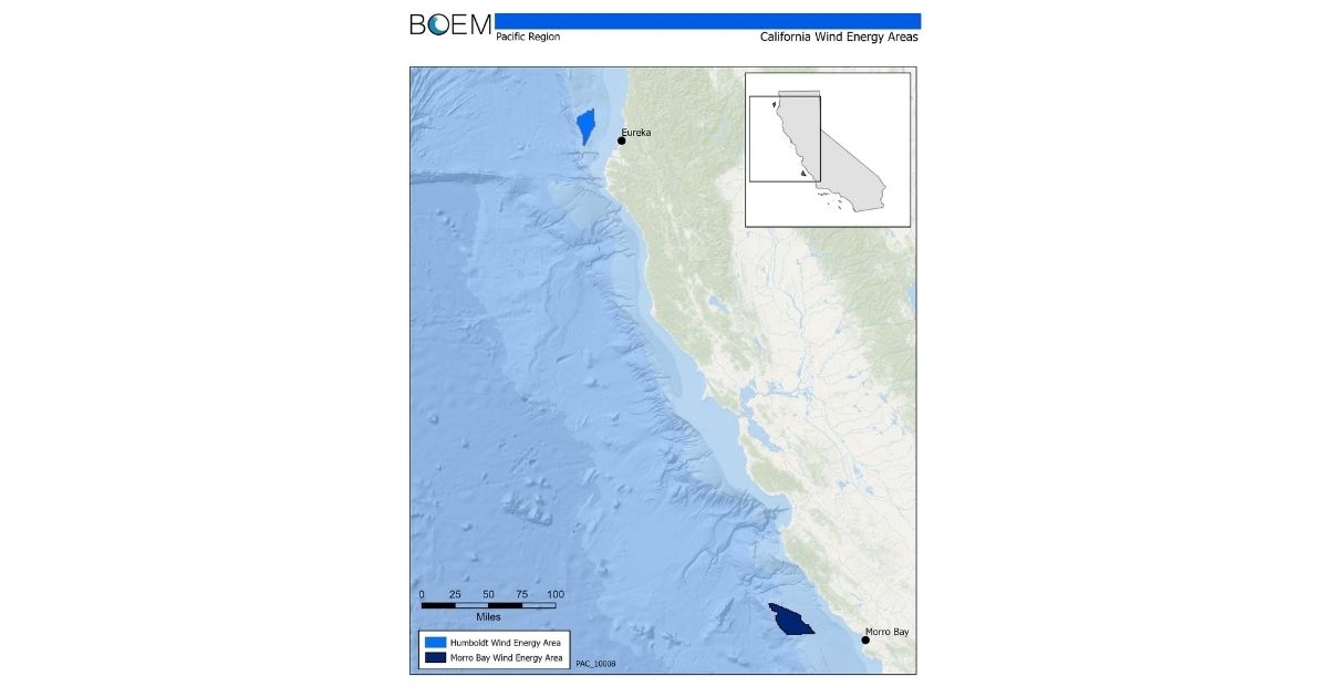 BOEM Completes Environmental Review of Offshore Wind Leasing in Northern California