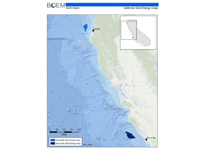 BOEM Completes Environmental Review of Offshore Wind Leasing in Northern California