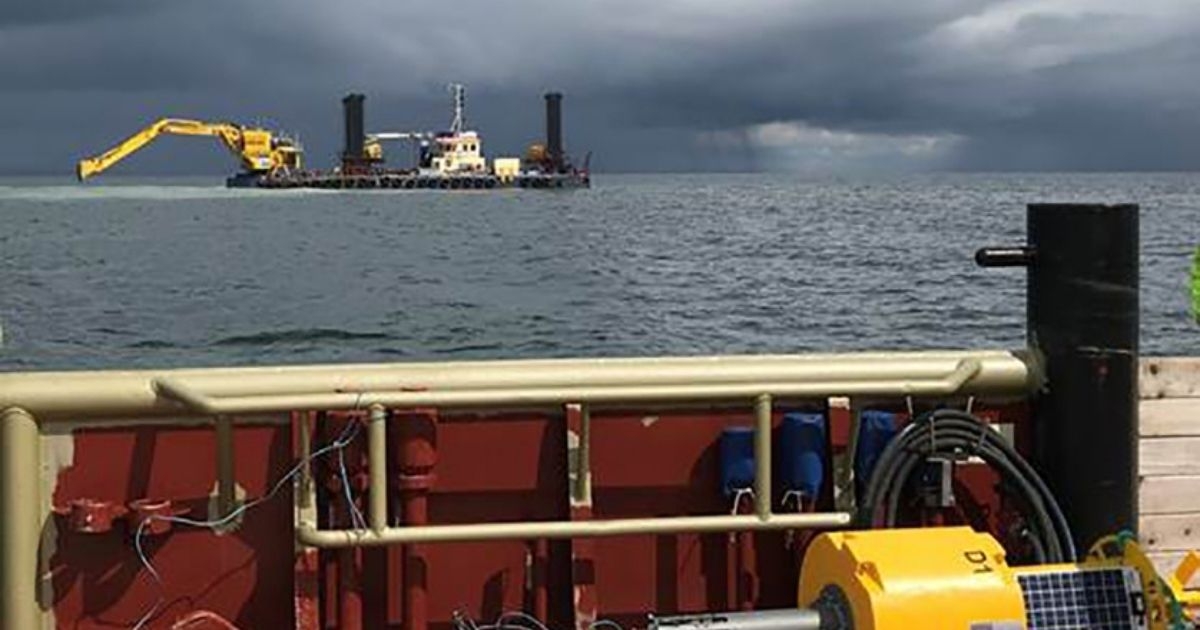 Repositionable Dredge Monitoring Buoys Assist Baltic Pipe Project