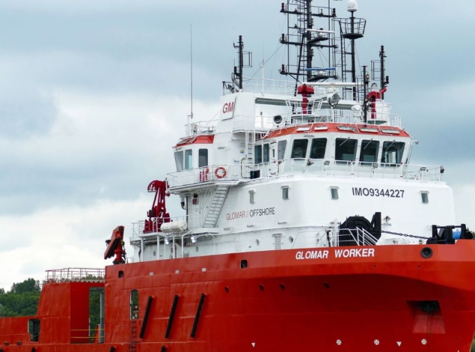 Rovco Charters Glomar Worker for Offshore Wind Projects