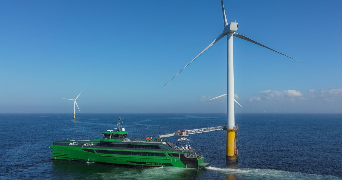 Damens’s Aqua Helix Wins Offshore Energy Vessel of the Year 2022 Award